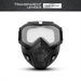 Motorcycle Riding Goggles Harley Windshield Off-road Bike Sports Helmet Face Shield_desvips.com