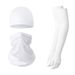Milk Silk Sun Protection Sleeve Set Outdoor Mask Cycling Cap Sports Soft Gear Cross-Border Face Cover Pullover Hat_desvips.com