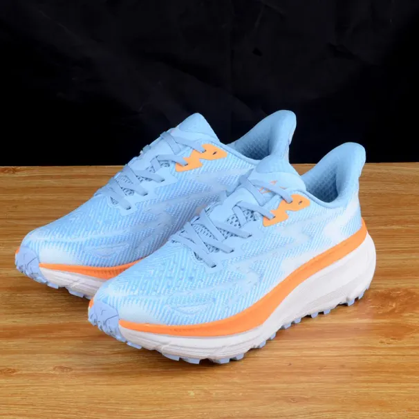 TREEPERI T09 Running Shoes Mens Ocean Blue Passion-fruit Designer Shoes Womens Sunset Triple Black Trainers Fashion Men_desvips.com