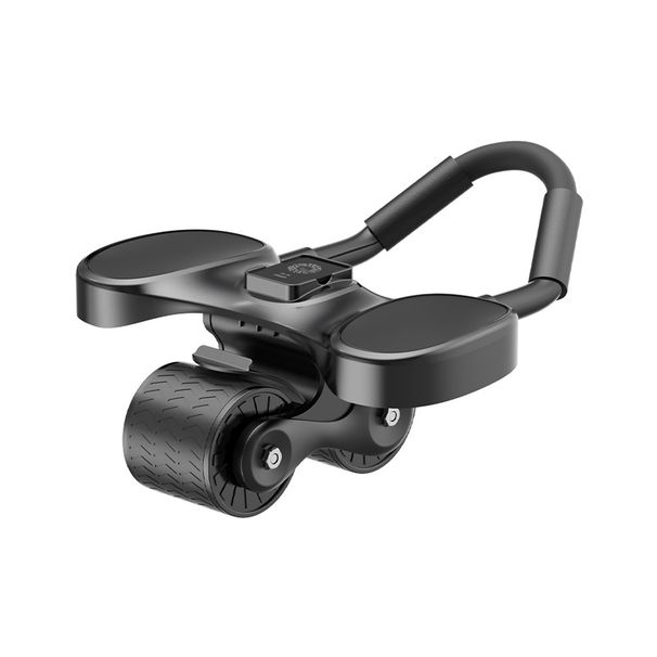 Four-Wheel Wheel Smart Counting Rebound Muscle Home Multi-Functional Abdominal Trainer Fitness Equipment_desvips.com