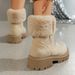 Winter New Cotton Shoes With Extra Wool And Thick Women's Casual Short Boots_desvips.com