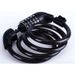 Bicycle Electric Five Digit Password Mountain Bike Strip Steel Wire Ring Lock, Anti-theft Riding Equipment_desvips.com