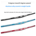 Mountain Bike Straight Horizontal 620/720/780mm Aluminum Alloy Bicycle Handlebar Accessories_desvips.com