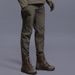 001 ESDY Fleece-Lined Soft Shell Hiking Men's Outdoor Fleece Camouflage Mountaineering Ski Pants_desvips.com