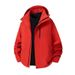Ski Jackets Woodpecker Red Jacket Women's Jacket Spring And Autumn New Style Windproof Breathable Thin Hooded Single Layer Jacket_desvips.com