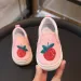 Cute Bear Strawberry Kids Canvas Children School Slip-on Sneakers Littlesprouts Unisex Boy Girl Flat Casual Shoes 20-31_desvips.com