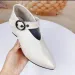 New Pointed Toe Sexy Chunky Women Female Retro Belt Buckle Black High Heels Shoes Chaussure Femme 2024 Ddmysaturn_desvips.com