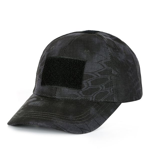 Tactical Baseball Cap With Hook And Loop Patch - Military Camouflage Outdoor Hat For Men & Women_desvips.com
