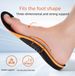 New Support Insoles Or Women Flat Feet Correction Men's Sports Shock Absorption High Arch Pads Long Standing Pain_desvips.com