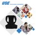 Greenhome Adjustable Unisex Back Posture Corrector Lumbar Support Brace Belt Strap Corset_desvips.com