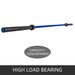 VEVOR 2 M Barbell With Collars And Clips, 15 Kg Olympic Long Barbell For Weightlifting Powerlifting Squat Bench Press (Blue)_desvips.com