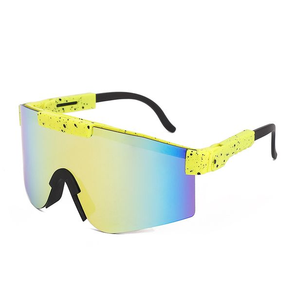 Cycling sunglasses Outdoor sunglasses High-end sports glasses Bright coated wilderness hiking glasses_desvips.com