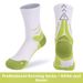 Professional Outdoor Sports Socks Men's And Women's Feather Tennis Reflective Yarn Style Sweat Wicking And Breathable Marathon Running_desvips.com