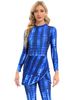 2023 New 3-Piece Muslim Set Printed Conservative Beach Swimwear Chest Pad + Apron Scarf Separately_desvips.com