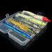 5Pcs Box Soft Fishing Lure 10g/11cm Wobblers Artificial Bait With Spoon Jig Fishing Tackle Soft Plastic Jig Head Lure Fishing_desvips.com