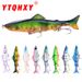 Simulated Artificial Bait Lure Minnows Three Section Bait 18g/13cm Simulation Bait Hard Bait Fishing Gear Products_desvips.com