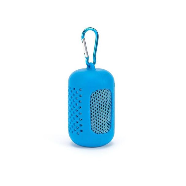 Sports Box, Portable, Lightweight, Cooling Towel, Silicone Storage Bag, Travel-friendly, Quick-drying, Sweat-absorbing,_desvips.com