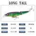 Lure Two Section Hard Bait 9g/10.5cm Swing Simulation Minnow Bait Hard Bait Bait_desvips.com