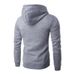 Men's Clothing warm sweatshirt hooded zipper sweatshirt men's slim sports casual sweatshirt_desvips.com