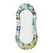 Glitter Flamingo Pool Float Thickened Eco-PVC Inflatable Lounger With Mesh Seat Pillow Single Person Water Hammock For Pool Beach_desvips.com
