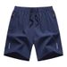 Cross-border Men's Sports Shorts, Summer Thin Casual Shorts For Men, Large Size, Loose Fit, Running Ice Silk Quick-dry_desvips.com