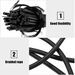 WILLBOND Marine Bungee Shock Cord Elastic Nylon Rope Heavy Duty In Black_desvips.com