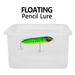 Simulated Fish Double Hook Long Casting Pencil Lure 11.5g Plastic Fly Fishing Bait 10.2cm DW102_desvips.com