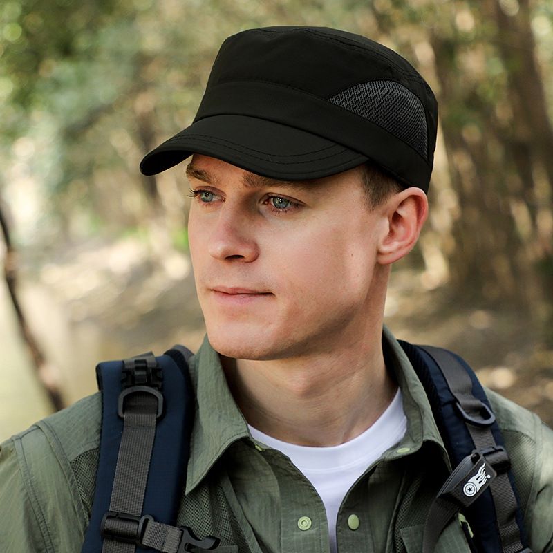 Men's Outdoor Baseball Cap - Lightweight & Quick-Dry For Hiking & Sports With Sun Protection_desvips.com