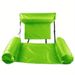 Inflatable Pool Lounge Chair With Backrest Floating Water Hammock For Adults Foldable Air Mattress For Swimming Sunbathing_desvips.com