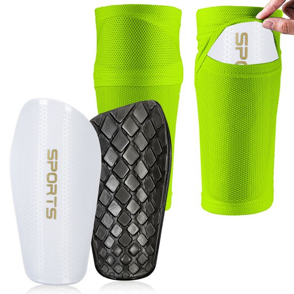 Football Shin Guards With Socks Combo - Lightweight PU Protective Gear For Adults & Youth - Soccer Shin Pads For Training & Matches (Multiple Colors)_desvips.com