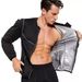 Sports Clothing Sweat Suit Men's Sports Fitness Body Shaping Short Sleeve Running Abdomen Tight Yoga Suit Corset_desvips.com
