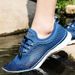 Mesh breathable casual sneakers beach wading shoes Couples light outdoor hiking shoes Water shoes_desvips.com