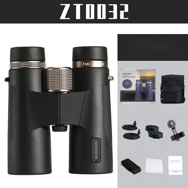 ED12X42 High-power High-definition Low-light Night Vision Nitrogen-filled Waterproof Portable Travel Binoculars_desvips.com