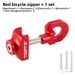 TOOPRE Bicycle Zipper Dead Fly Single Speed Folding Bike Tensioner Adjuster Presser Anti-Drop Chain_desvips.com