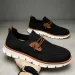 Mens Spring Autumn Casual Mesh Breathable Brogue Flat Lightweight Outdoor Sneakers Driving Walking Shoes 250228_desvips.com