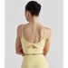 Nude Feel Detachable U-Neck Yoga Vest For Women, Twist Knot Beautiful Back Sports Bra, Running Training Fitness Bra Top_desvips.com