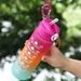 Gradient color kettle Outdoor portable cup Outdoor frosted sports water cup_desvips.com