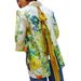 Women's Clothing new printed holiday long sleeved two piece suit INS loose casual trousers suit _desvips.com