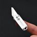 New Stainless Steel Mini Folding Knife For Outdoor Use, Pocket Knife, Keychain Accessory, Package Opener_desvips.com