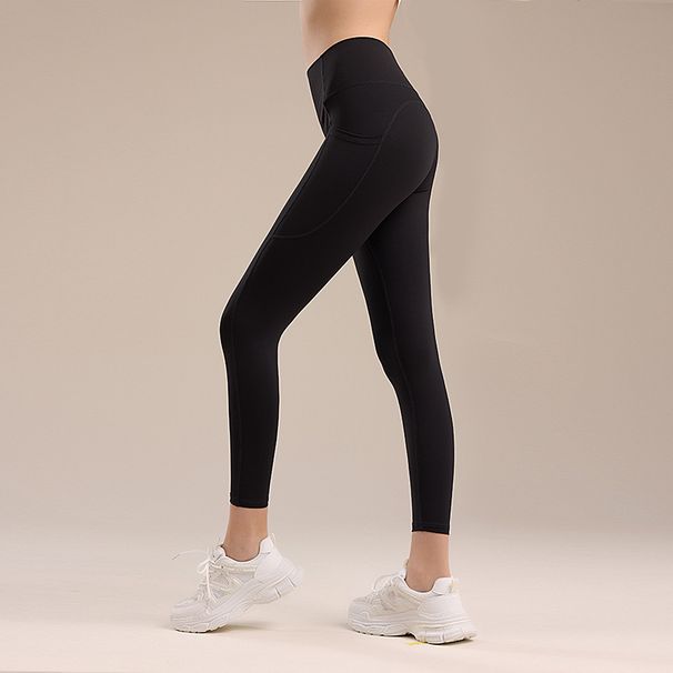 Pocket Tight Yoga For Women High Waist Tummy Control Quick-Dry Butt-Lifting Fitness High-Intensity Running Outdoor_desvips.com