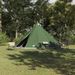 Family Teepee Tent - Spacious Blue/Gray/Green Polyester Camping Retreat With Modern Design - 560 X 560 X 300 Cm_desvips.com