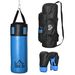 Set Sacco Da Boxe Da Appendere Con Guantoni, Sacco Per Pugilato A 3 Strati Con Borsa Di Trasporto, Blu_desvips.com