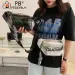 Fashion Fanny Packs Unisex Clear PVC Waist Pouch Multi-functional Letter Printed With Pendant Adjustable Buckle Strap_desvips.com