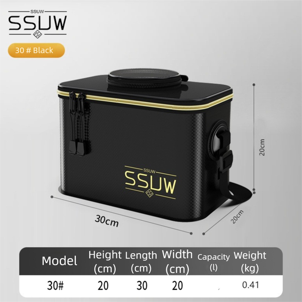 EVA Live Protection Foldable Box Thickened Water Fish Holding Bucket Fishing Gear Supplies_desvips.com