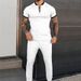 Men's Outfit Trendy Youth Casual Sports Suit_desvips.com