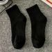 2025e Zhuji Men's Summer Mid-Calf Cotton Towel Bottom Thin Sports White Long Short Socks_desvips.com