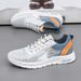 Men's 2025 Spring New Korean Edition Fashion Trend Casual Sports Comfortable And Breathable Running Shoes_desvips.com