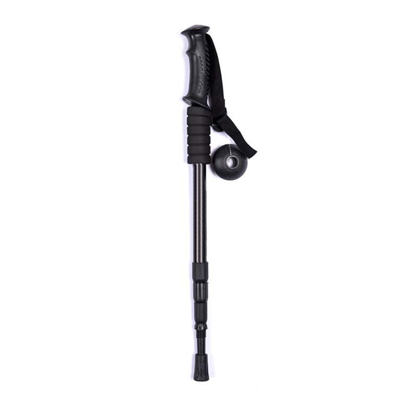 Travel Telescopic Hiking Climbing Outdoor Aluminum Alloy Trekking Pole Walking Stick Wholesale_desvips.com