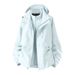 001 Men's Women's 3-in-1 Outdoor Waterproof Windbreaker Jacket For Hiking, Travel, Sports, And Leisure_desvips.com