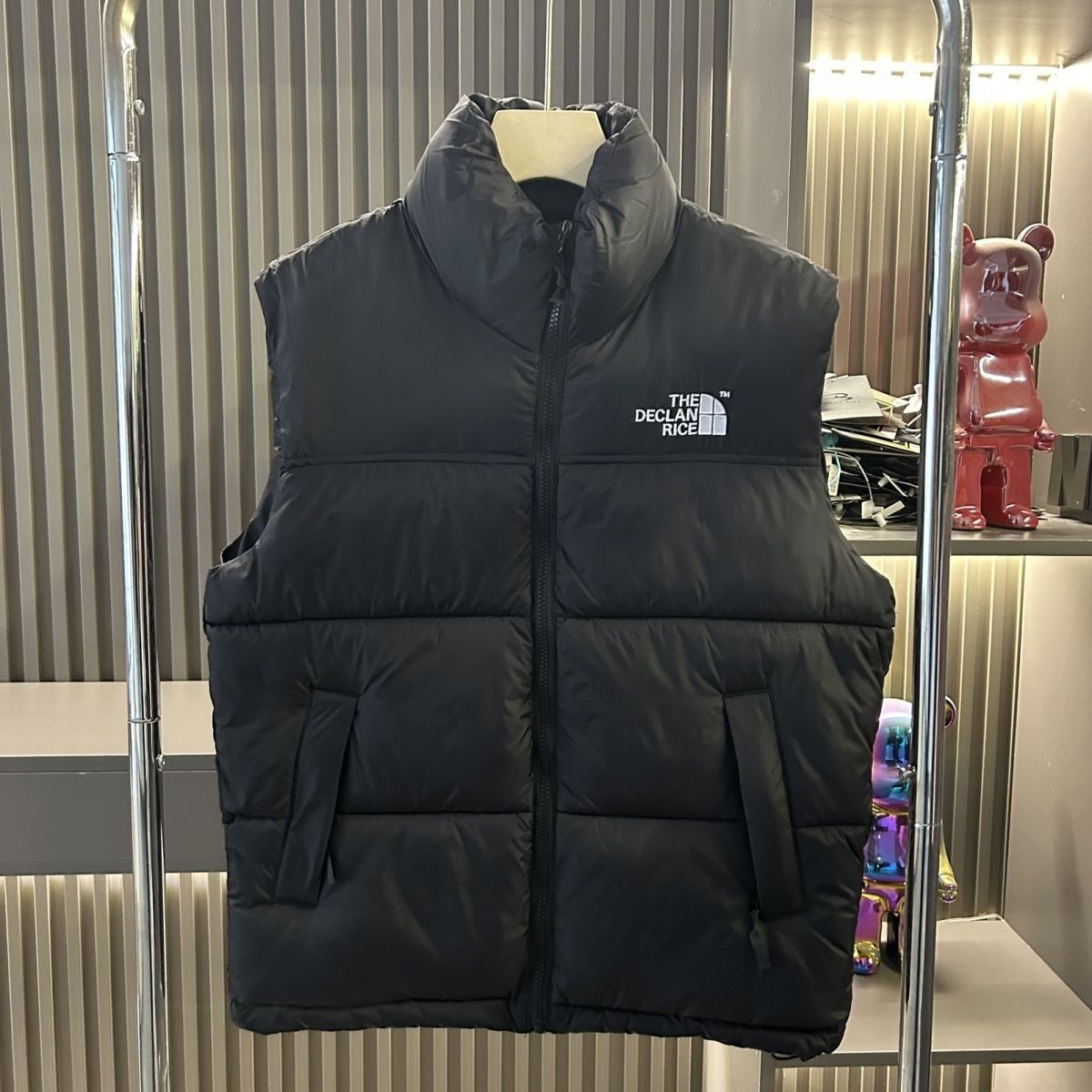 Winter New Vest For Men, Warm, Windproof, Waterproof, Trendy Cotton Jacket, Stand Collar, Patchwork, Fashionable High_desvips.com